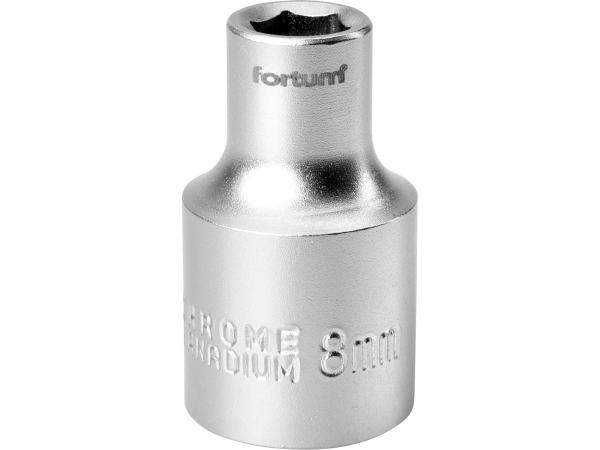 FORTUM 4700408 - hlavice nástrčná 1/2", 8mm, L 38mm