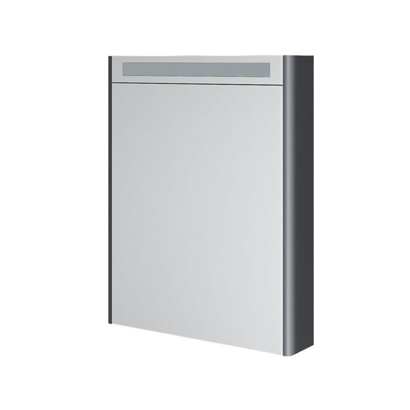 Siena, koupelnová galerka 64 cm, zrcadlová skříňka, bílá, antracit, multicolor - RAL lesk/ mat