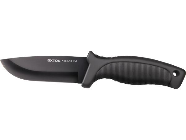 EXTOL PREMIUM 8855300-R - POŠK. OBAL nůž lovecký nerez, 230/110mm, NEREZ