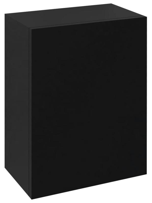 TREOS skříňka horní dvířková 35x50x22cm, pravá/levá, černá mat (TS040-3535)