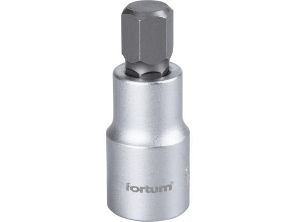 FORTUM 4700612 - hlavice zástrčná 1/2" imbus, H 12, L 55mm