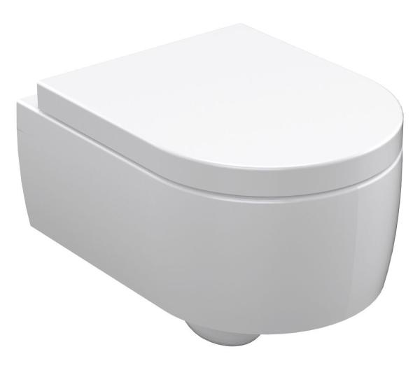 FLO závěsná WC mísa, 36x50cm, bílá (311501)