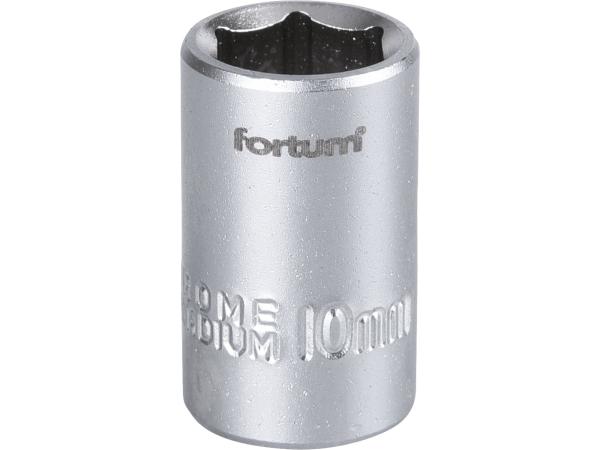 FORTUM 4701410 - hlavice nástrčná 1/4", 10mm, L 25mm