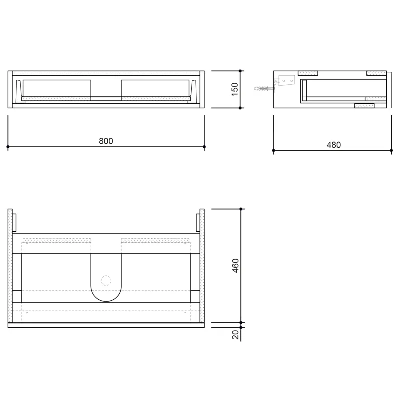 SENTIMENTI závěsná WC mísa, Rimless, integrovaný ventil a bidet. sprška, 36x51 cm, b (10ARS1010)