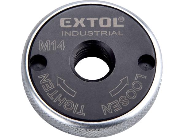 EXTOL INDUSTRIAL 8798050 - matice rychloupínací pro úhlové brusky, click-nut, M14