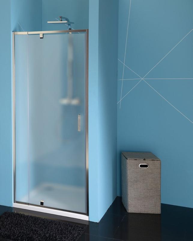 EASY LINE sprchové dveře otočné 760-900mm, sklo BRICK (EL1638)