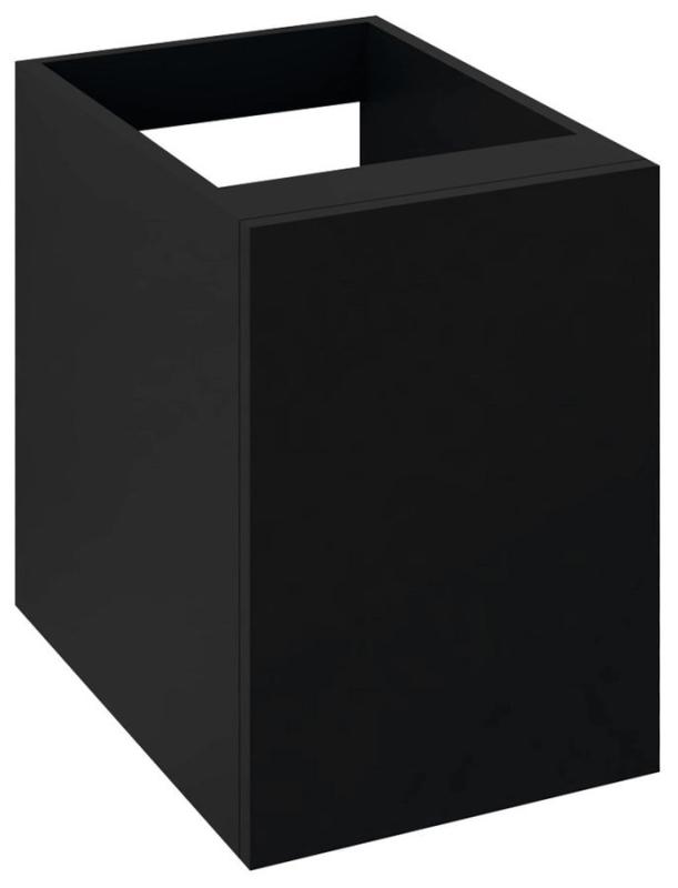 TREOS skříňka spodní dvířková 35x53x50,5cm, pravá/levá, černá mat (TS035-3535)