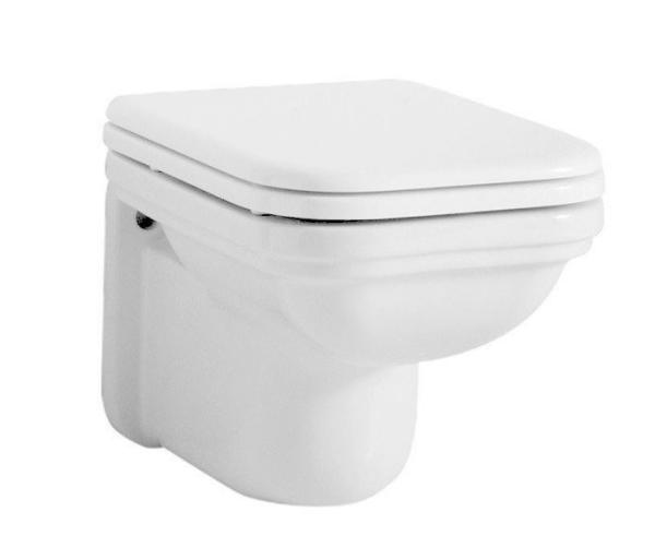 WALDORF závěsná WC mísa, 37x55cm, bílá (411501)