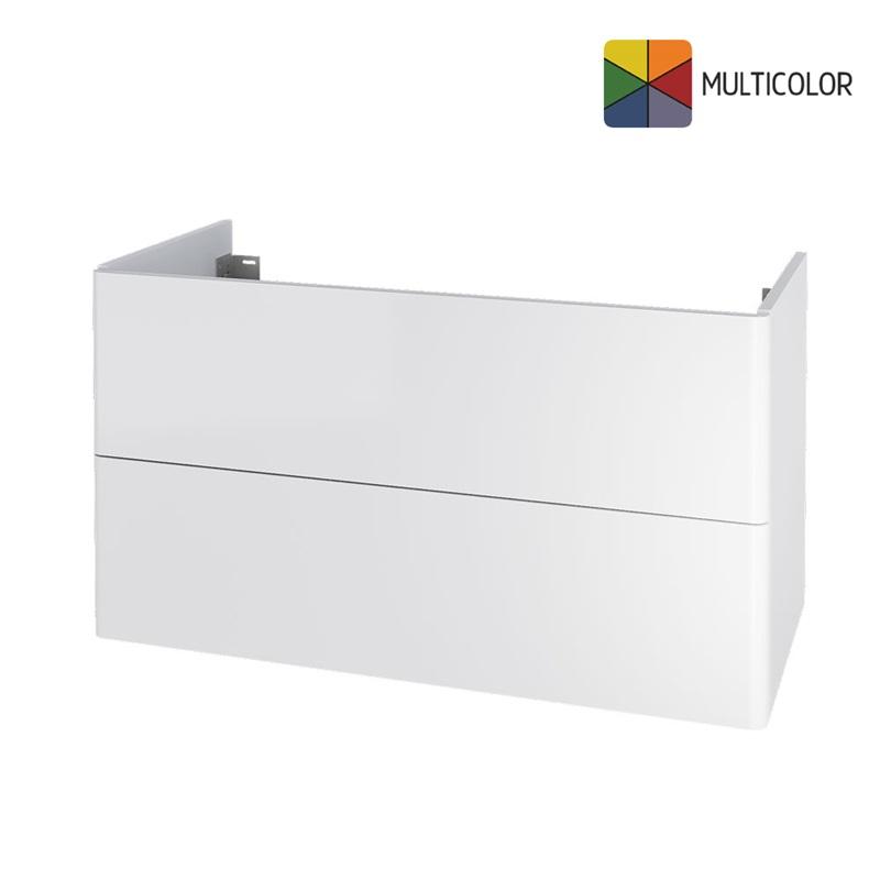 Siena, koupelnová skříňka 100 cm, multicolor - RAL lesk/mat
