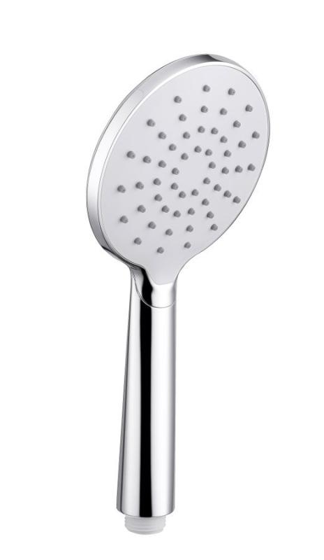 Ruční sprcha, průměr 110mm, ABS/chrom/bílá (1204-28)