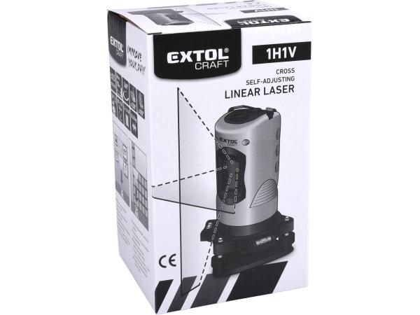 EXTOL CRAFT 34900 - laser liniový, křížový samonivelační