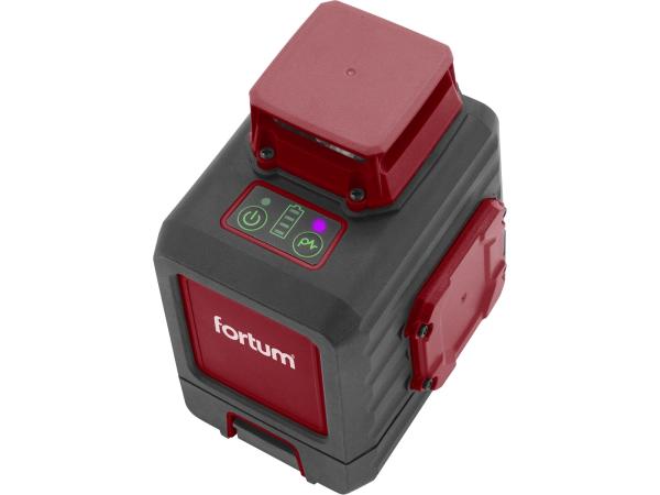 FORTUM 4780209 - laser zelený liniový, křížový samonivelační