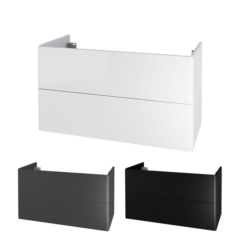 Siena, koupelnová skříňka 100 cm, bílá, antracit, černá , multicolor - RAL lesk nebo RAL mat