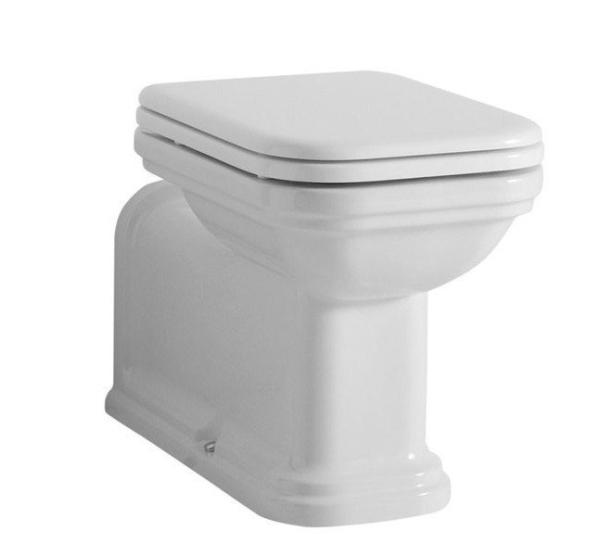 WALDORF WC mísa stojící, 37x42x65cm, spodní/zadní odpad (411601)