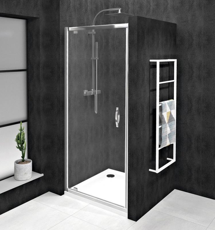 SIGMA SIMPLY sprchové dveře otočné 900 mm, čiré sklo (GS1296)