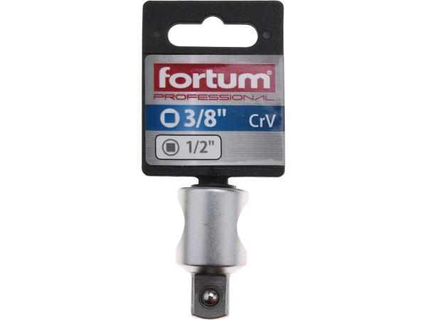 FORTUM 4700910 - adaptér, vnitřní 3/8"- vnější 1/2"
