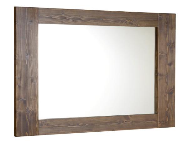 BRAND zrcadlo 100x80x3cm, mořený smrk