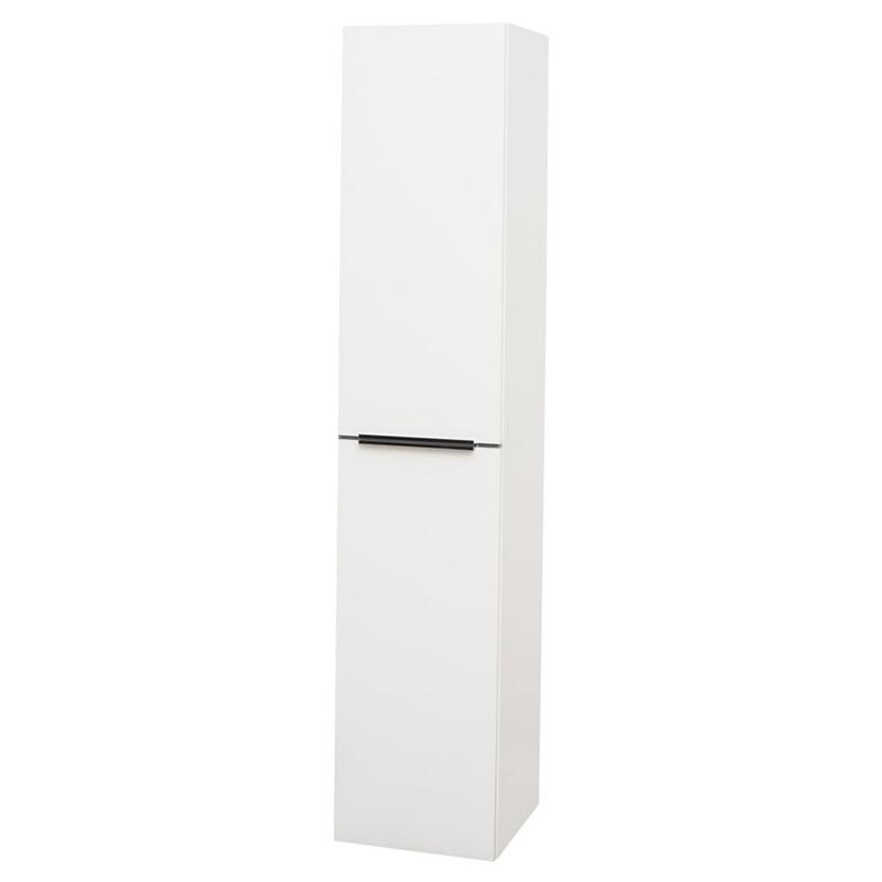 MEREO MP6496 Mailo, koupelnová skříňka vysoká 170 cm, bílá, dub, antracit