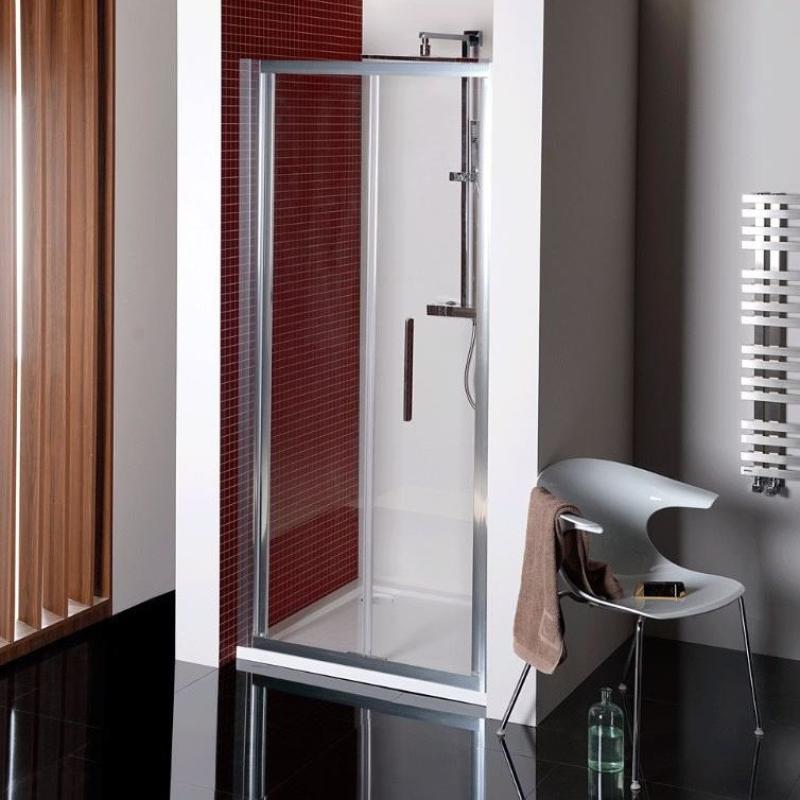 LUCIS LINE skládací sprchové dveře 900mm, čiré sklo (DL2815)