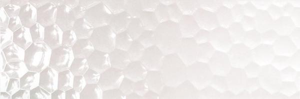 Azteca UNIK R90 obklad Bubbles white glossy (bal.= 1,08m2) (0O71)