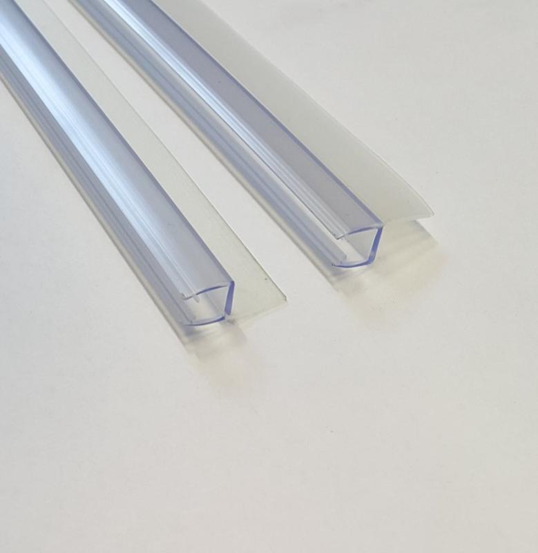LEGRO set svislých těsnění pro 6mm sklo, 1900mm (NDGL06)