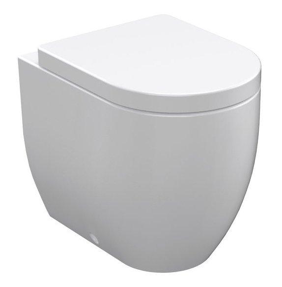 FLO WC mísa stojící, 36x42x51,5cm, spodní/zadní odpad (311601)
