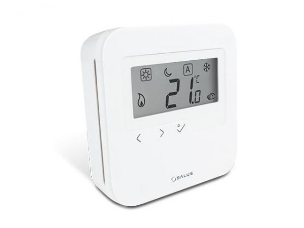 SALUS HTRS230 - Digitální manuální termostat, tiché relé, napájení 230V
