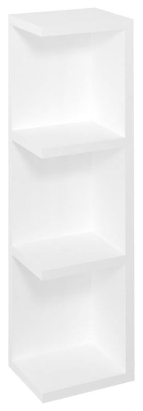 RIWA otevřená police 20x70x15 cm, levá/pravá, bílá lesk (RIW250-0030)