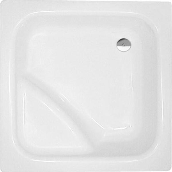 VISLA hluboká sprchová vanička, čtverec 80x80x29cm, bílá (50111)
