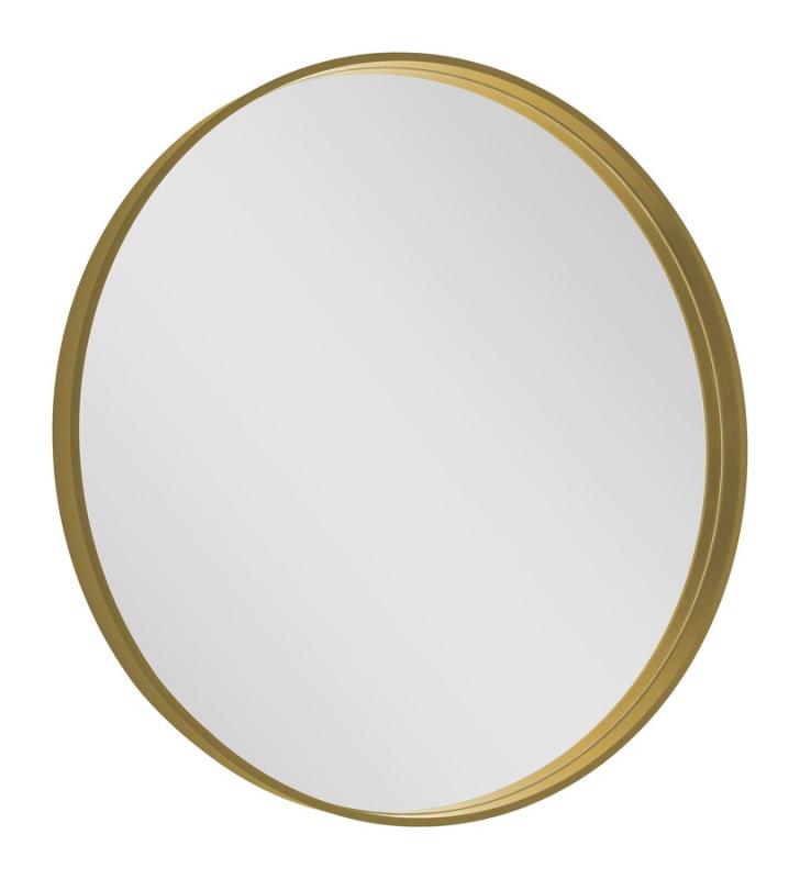 NOTION kulaté zrcadlo v rámu ø 70cm, zlato mat