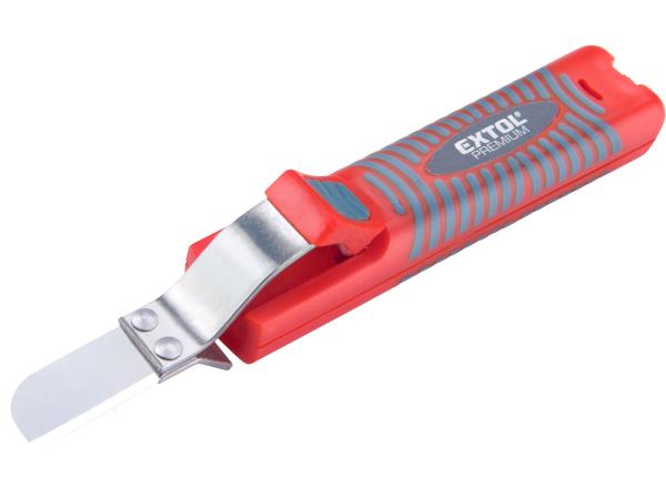 EXTOL PREMIUM 8831100-R1 - BEZ HÁČKU nůž na odizolování kabelů, 170mm