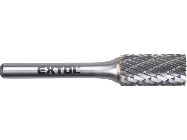 EXTOL INDUSTRIAL 8703715 - fréza karbidová, válcová s čelním ozubením, pr.12x25mm/stopka 6