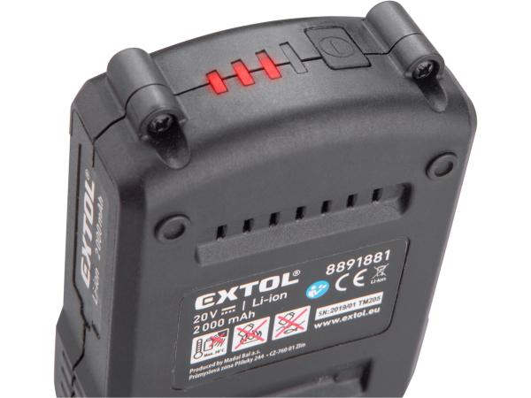 EXTOL ENERGY 8891881 - baterie akumulátorová SHARE20V, 2000mAh