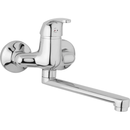 Nástěnná dřezová a umyvadlová baterie SLIM, rozteč 100 mm, ramínko 200 mm