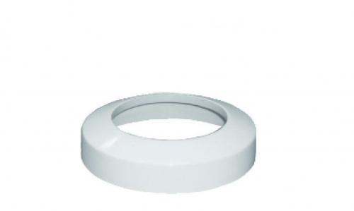 PLAST BRNO Krycí růžice k dopojení WC jednodílná, šířka 41 mm DN 110, vnější průměr 170 mm